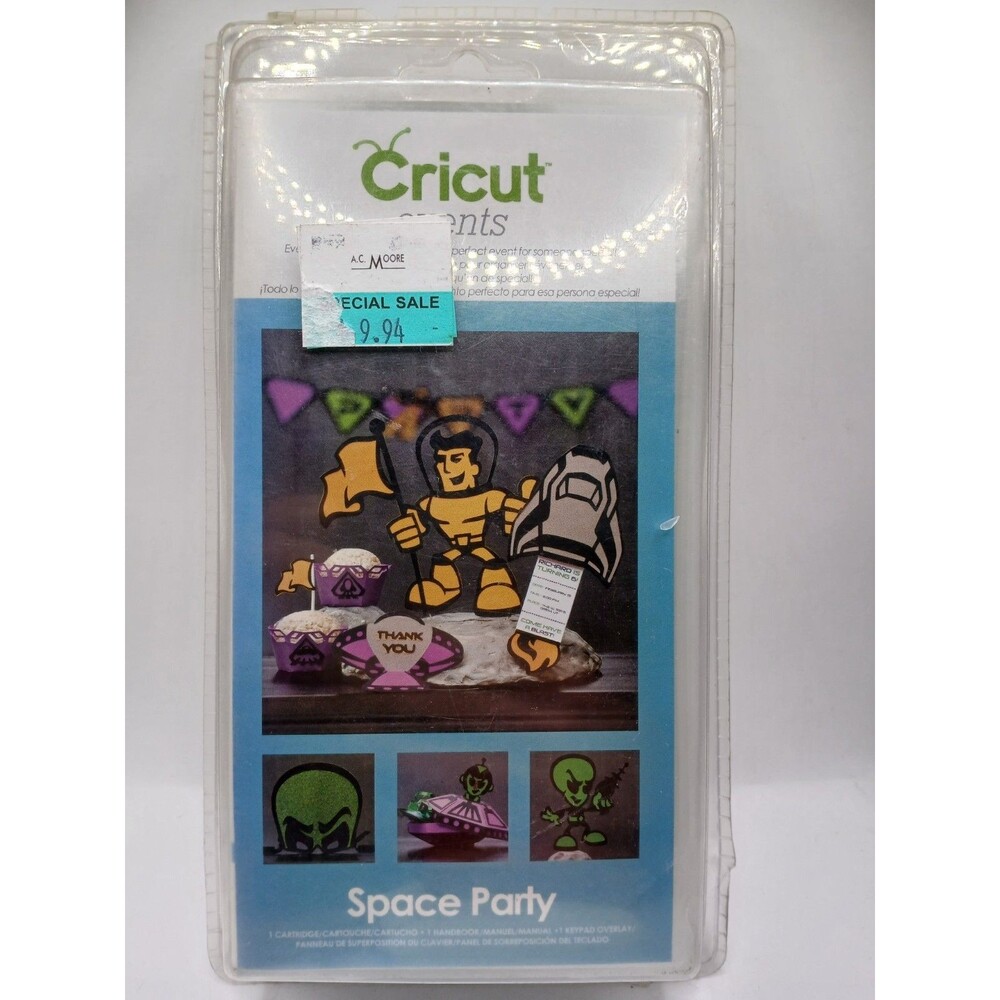 Space Party Cricut Events Cartridge